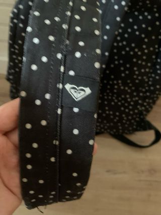 Mochila escolar Roxy con estampado de lunares