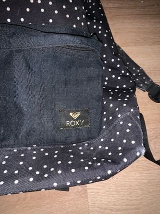 Mochila escolar Roxy con estampado de lunares