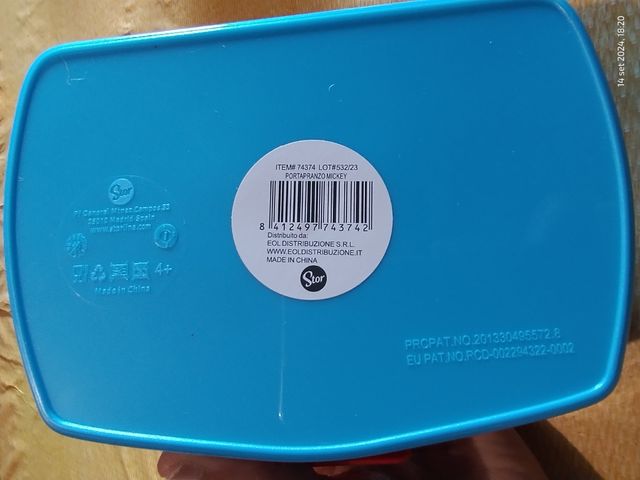 Mickey  Icons Box Breakfast Snack Lunch.