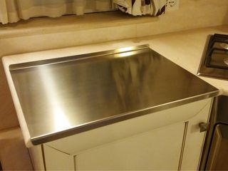 Spianatoia acciaio inox 60×43,5 cm
