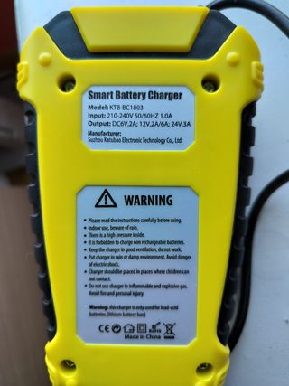 Cargador de batería