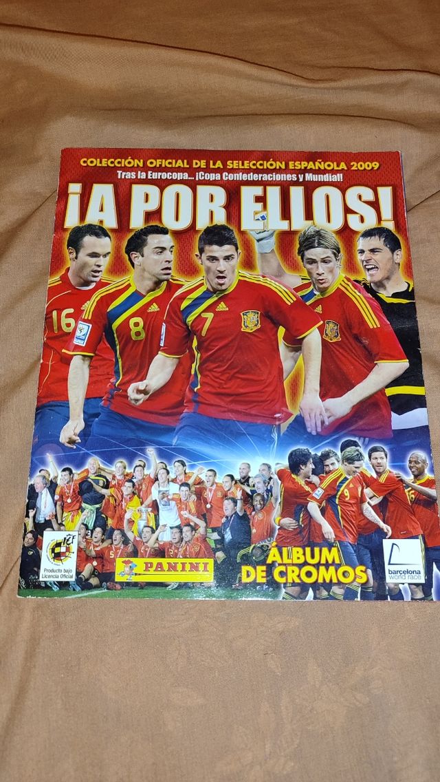 Álbum completo Selección Española 2009
