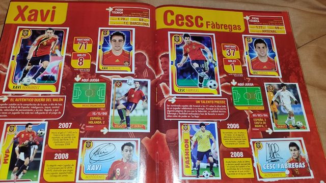 Álbum completo Selección Española 2009