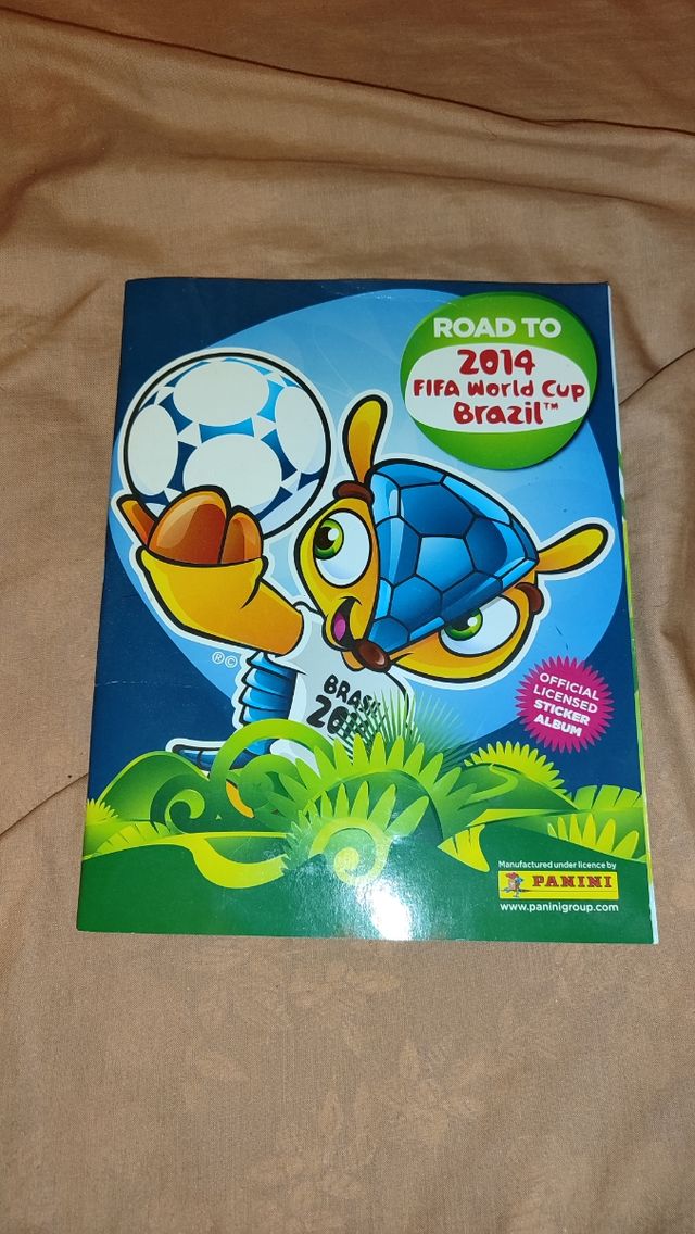 Álbum casi completo Road to Mundial 2014