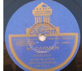 Disco de Flamenco para gramófono