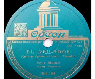 Disco de Flamenco para gramófono