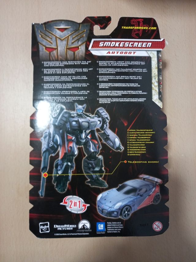 Transformer Smokescreen (Autobot).