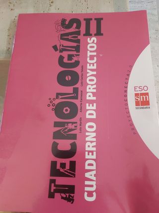 Libro de texto tecologia II 3 ESO