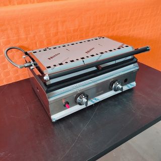 🔲 Grill Eléctrico a Gas Industrial - 57 cm