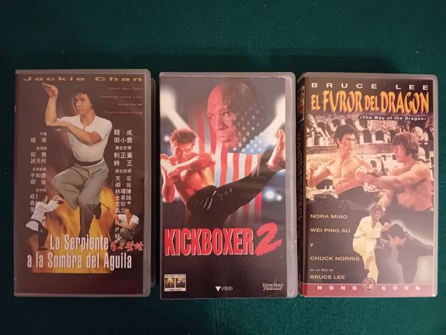 ARTES MARCIALES ( PACK 3 VHS )