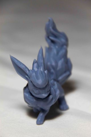 Miniatura Pokémon Flareon 3D