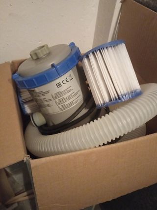 Piscina octogonal desmontable