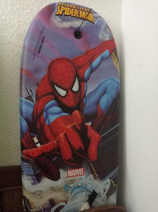 Tabla surf Spiderman niño