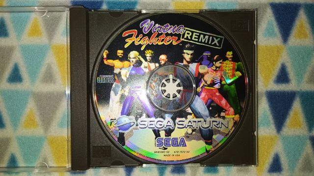 Sega Saturn Virtua Fighter Remix - PAL - Complet Et Fonctionnel