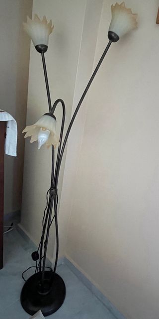 Lámparas de salón 2, la de pie la regalo.