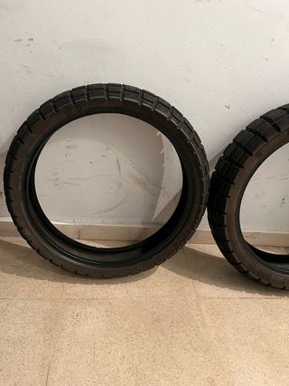 Neumaticos mixtos moto