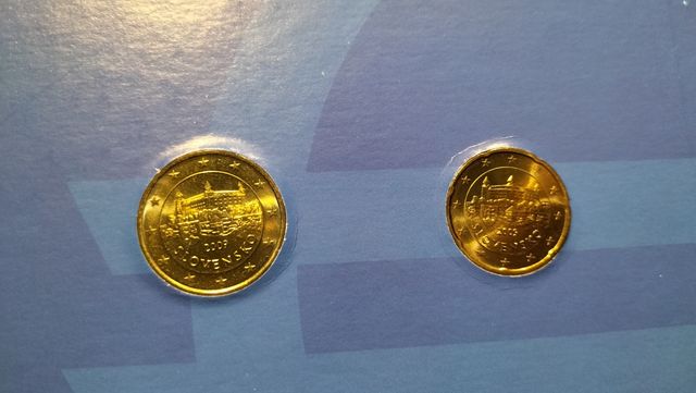 Serie euro Slovacchia 2009