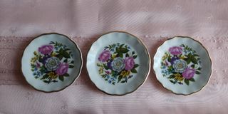 PLATITOS VINTAGE DE COLECCIÓN PORCELANA GUILLÉN