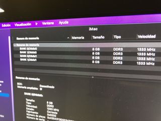 Apple iMac 27" i7 2,8GHz 16gb RAM SSD 1TB Monterey