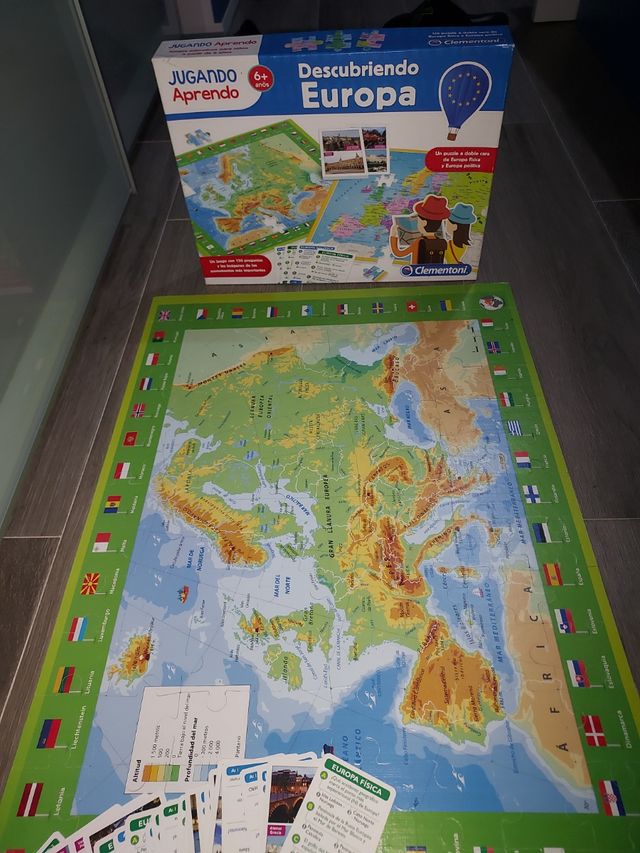JUEGO PUZZLE EUROPA