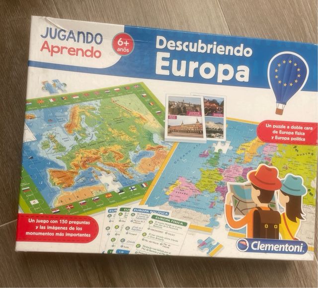 JUEGO PUZZLE EUROPA