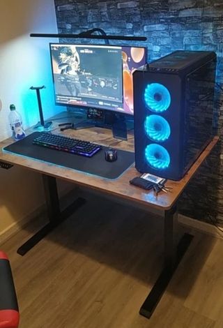 Mesa elevable eléctrica escritorio NUEVA