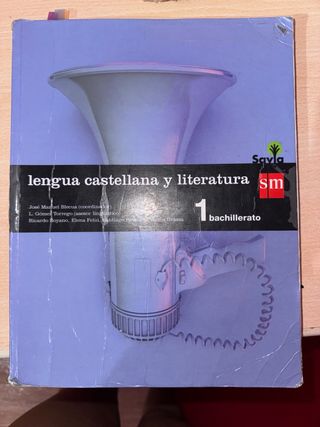 libro 1 bach lengua castellana SM