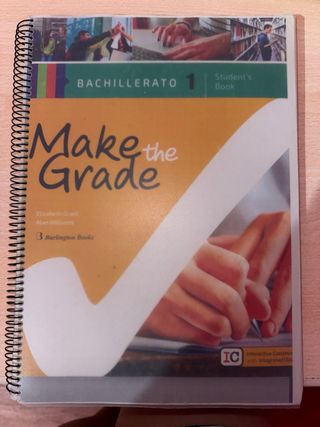 libro INGLÉS 1 Bach Make the Grade