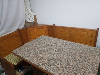 Angolo cottura con marmo