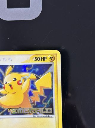 Carta dei pokemon Pikachu 50 HP