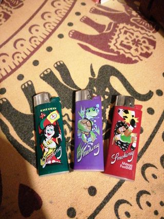 Tre Accendini Smoking da Collezione