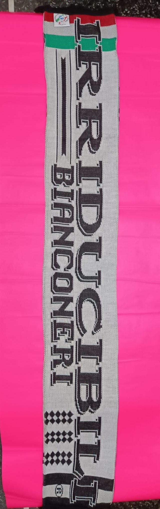 Sciarpa Juventus Ufficiale - Acrilico Tubolare, Rosa, Donna/Ragazza, 18x140 Cm - Foto 12