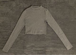 Camiseta Rayas Manga Larga - Pull&Bear