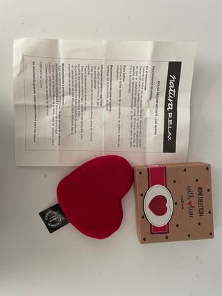 Bolsa con semillas reconfortante