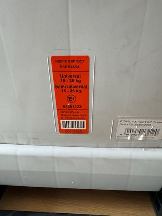 Sillita bebe coche Romer