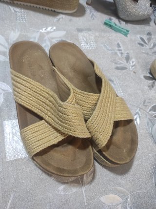 Chanclas esparto