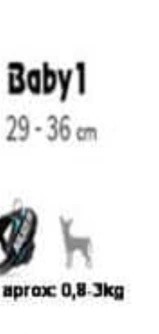 Arnés Julius K9.Talla Baby 1