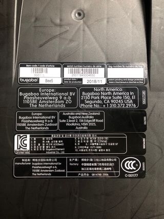 Bugaboo bee 5 año 2020