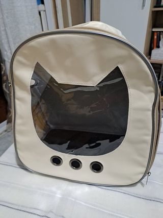 MOCHILA TRANSPORTIN LIGERA DE MASCOTA