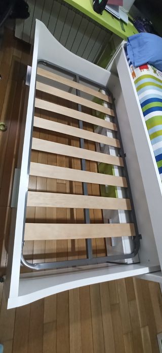Cama nido con cama supletoria, 4 cajones y extras