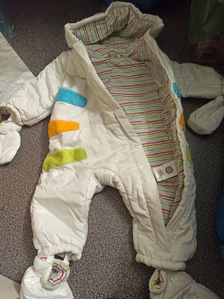 Buzo nieve bebes Impermeable 9 meses