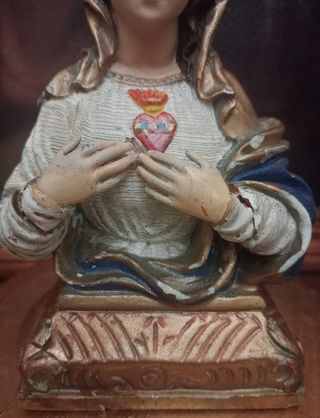 Escultura Sagrado Corazón de María