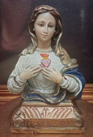 Escultura Sagrado Corazón de María