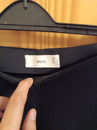 Pantalón largo ancho Mango t.S