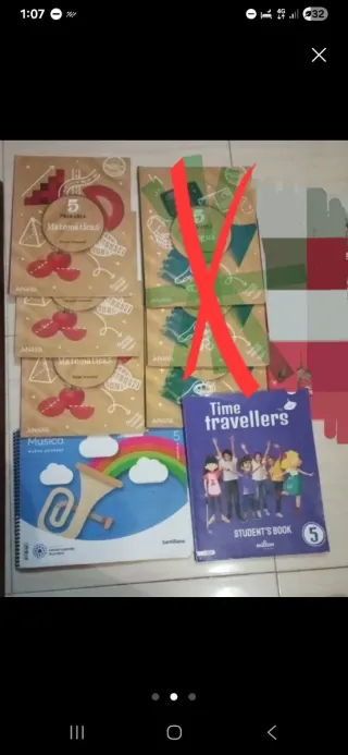 Libros 5 primaria CEIP Eduardo Morillas