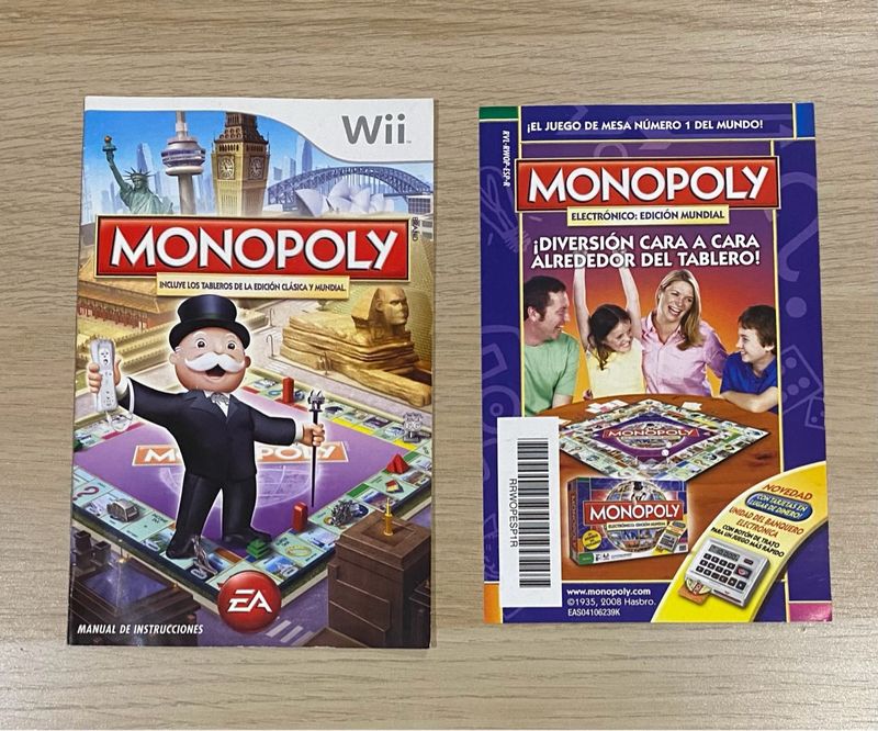 Manual Monopoly Wii de Segunda mano por 1,49 EUR en Tomares Wallapop