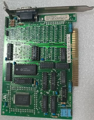 TARJETA GRAFICA ISA 8 BITS YAMAHA T-6 V6355D-F