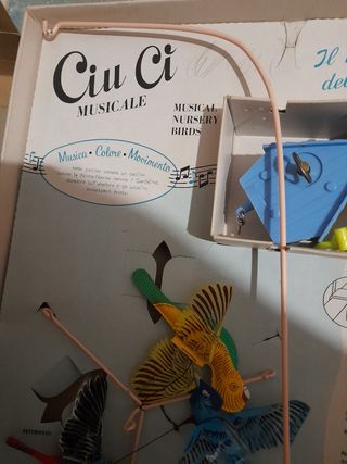 Giostrina culla/lettino anni 60