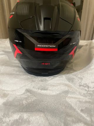 Casco moto integral Scorpion-491