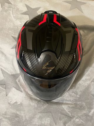 Casco moto integral Scorpion-491